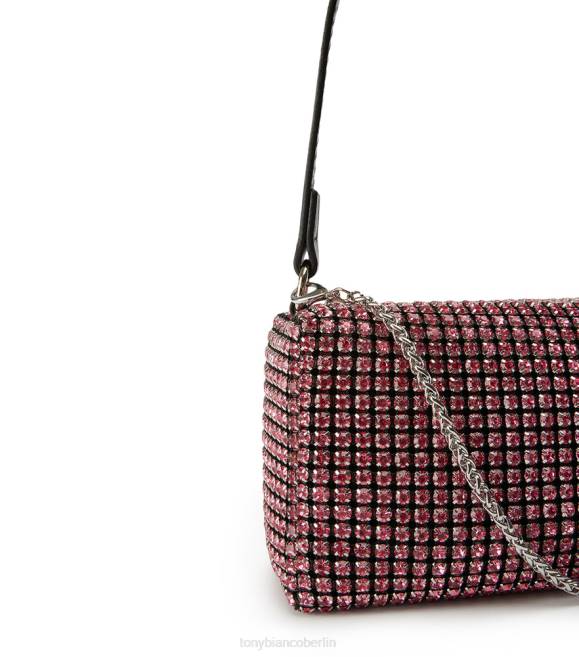 Bling Heels| de Tony Bianco Frauen Moma Mini-Handtaschen rosa Kristall 4624313